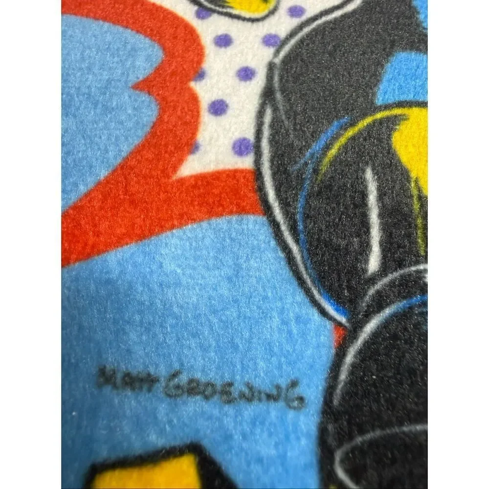 Universal Studios Bart Simpson Bartman Pillow The Simpsons NWOT 12” x 12”